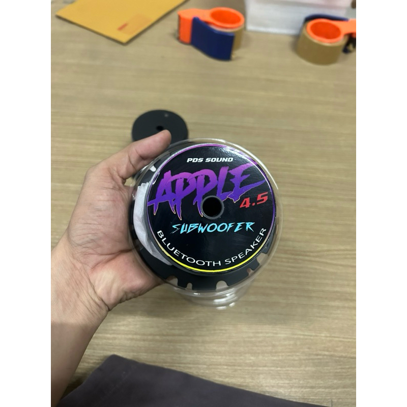 apple 4.5 50wดอกซัพวูฟเฟอร์ของแท้ดูที่บาร์โค้ด