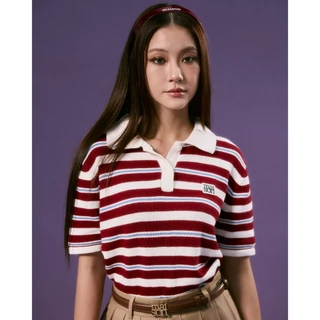 maison KEEPS | Kai Knitted Polo | Unisex | เสื้อโปโลไหมพรม ลายทาง