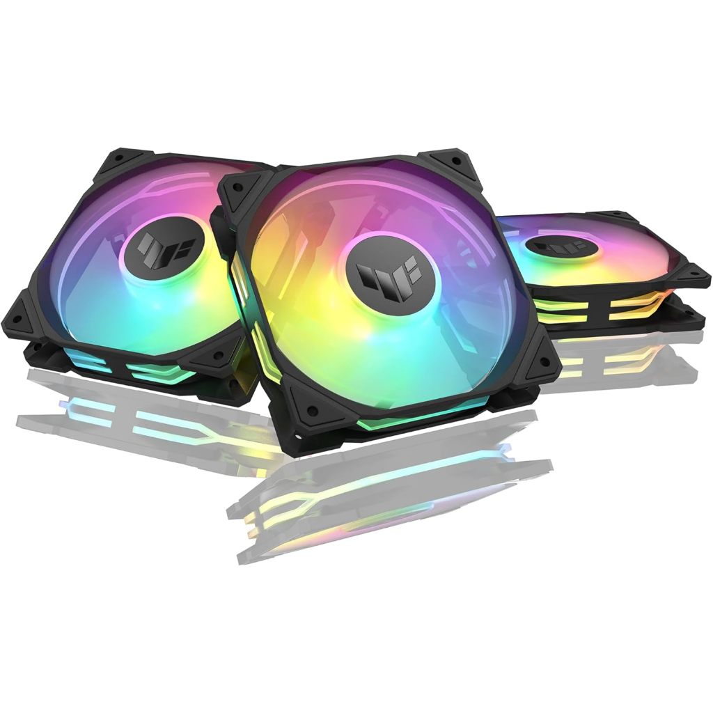 FAN (พัดลม) ASUS TUF GAMING TR120 ARGB REVERSE TRIPLE FAN