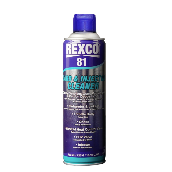 สเปรย์ทําความสะอาดหัวฉีด REXCO NO.REXCO 81-300 Carb&Injector Cleaner, 300 ml.