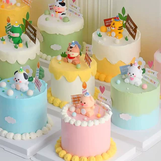 Baker Tree โมเดลตุ๊กตาตกแต่งเค้ก มีหลายแบบน่ารักๆ สำหรับตกแต่งเท่านั้น ทานไม่ได้