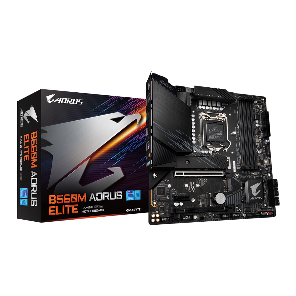 MAINBOARD (เมนบอร์ด) 1200 GIGABYTE B560M AORUS ELITE พร้อมส่ง