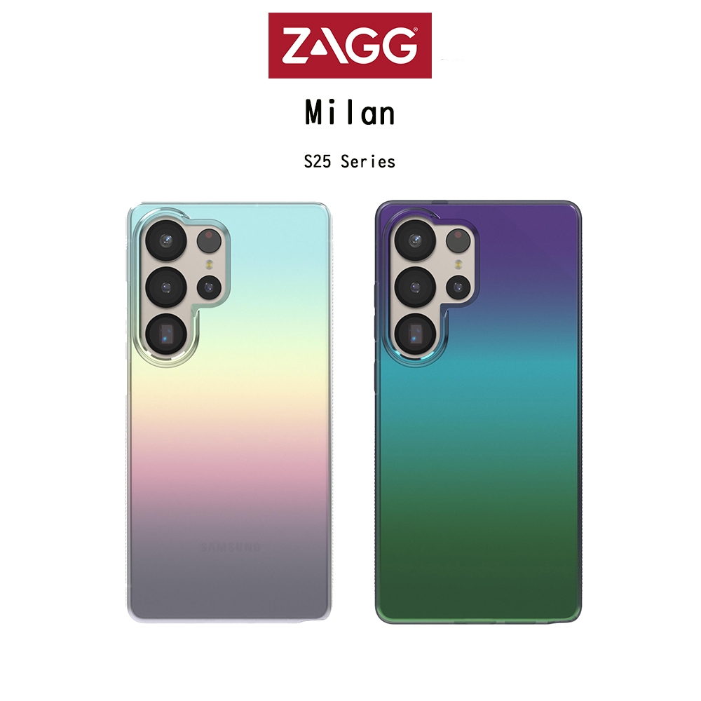 Zagg Milan เคสกันกระแทกระดับ4เมตรเกรดพรีเมี่ยม เคสสำหรับ Galaxy S25 Series (New)