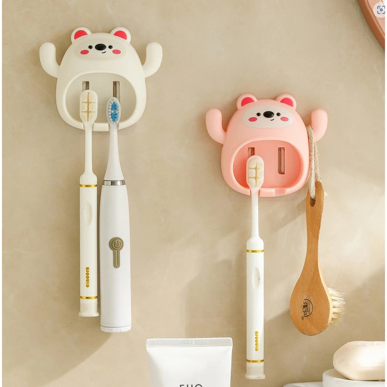 ที่แขวนแปรงสีฟัน​ติด​ผนัง​ แปรงสีฟันติดผนัง ที่เแขวนแปรงสีฟัน​ อุปกรณ์จัดเก็บในห้องน้ำ