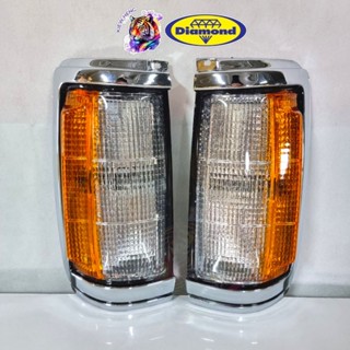 ตราเพชร ไฟเลี้ยวไฟหรี่มุม ไฟมุม มิตซูบิชิ ไซโคลน ชุบโครเมียม…