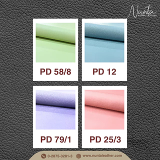 PD หนังเทียม PVC กันน้ำ สีสันสดใส หนังเกรด A งานเฟอร์นิเจอร์ทุกประเภท โทนสีพาสเทล