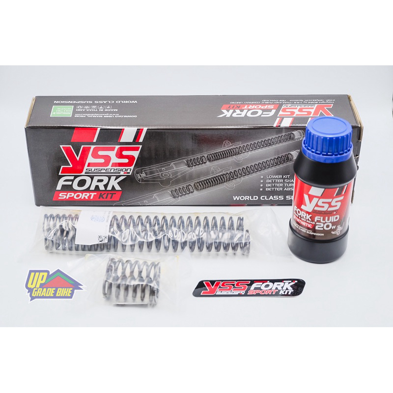 YSS FORK SPORT KIT ชุดโหลดโช๊คหน้า FORZA300-350 1-1.5 นิ้ว ราคาเริ่มต้นชุดละ 2,190฿