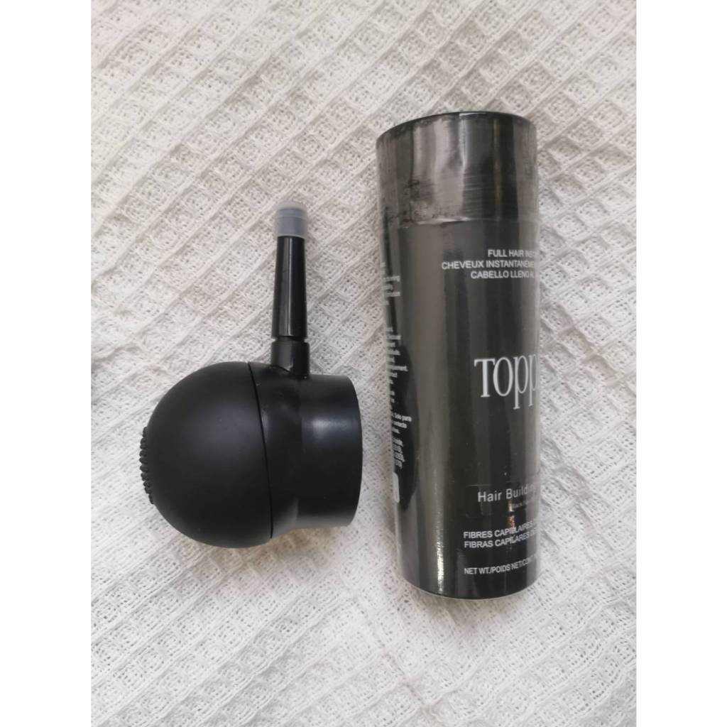 ชุดผงไฟเบอร์Toppik Hair+หัวพ่น ชุดราคาพิเศษ ปิดผมบาง หัวล้าน ผมบาง ผลิตใหม่ 27.5กรัม