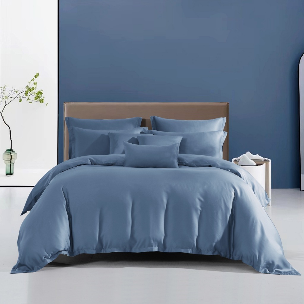 [ราคาโปร] Akemi ชุดผ้าปูที่นอน รุ่นTENCEL™ Lyocell Gladice Solid Collection 1300 เส้นด้าย