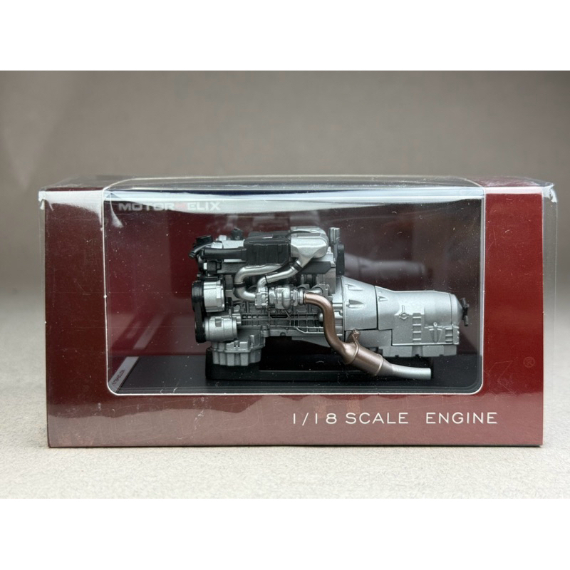 🔹Engine ABS material V12 Engine（W221 version）Scale 1:64 ยี่ห้อ MOTOR HELIX