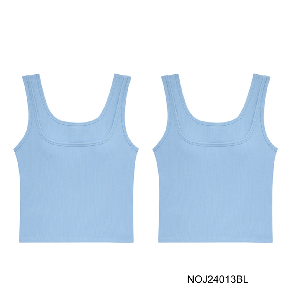 Sabina Bra Tops (Set 2 ชิ้น) [Online Exclusive] Loungewear เสื้อกล้าม รหัส NOJ24013BL - สีฟ้า