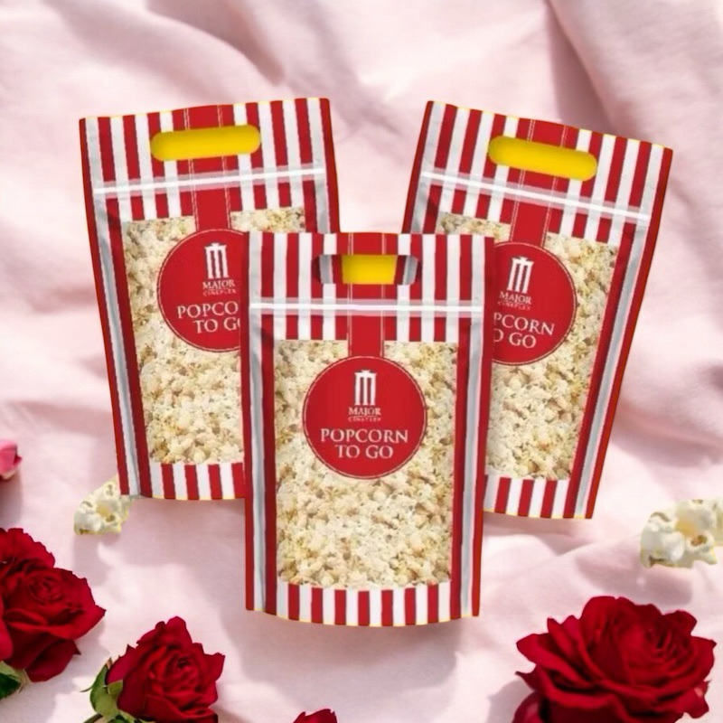 ส่งฟรี ป๊อปคอร์นเมเจอร์ ทูโก ซิปล็อค ขนาด 85 ออนซ์ | Popcorn Major To Go 85 oz.