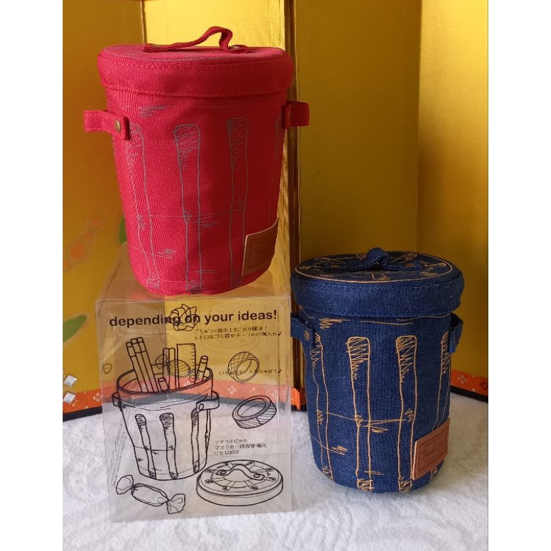 ถังผ้าสกรีนลายนูนงานแบรนด์ ใหม่