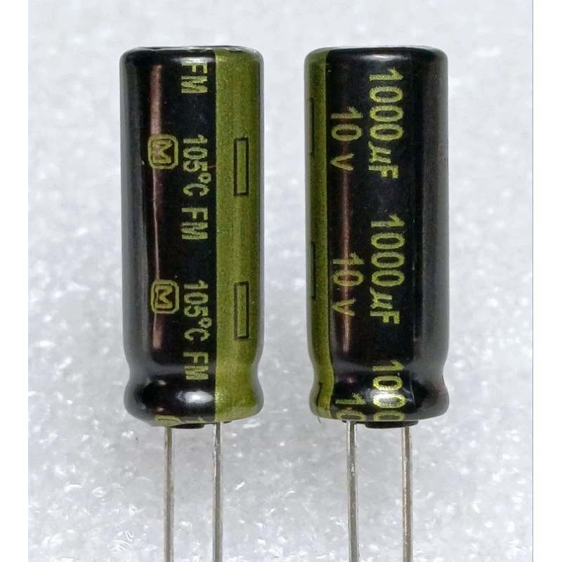 Panasonic FM 1000uf 10v capacitor ตัวเก็บประจุ คาปาซิเตอร์