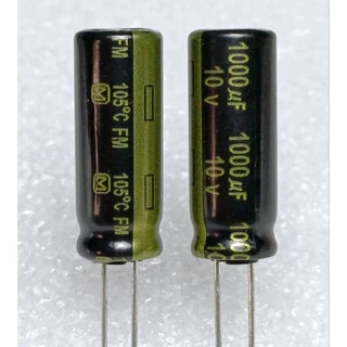Panasonic FM 1000uf 10v capacitor ตัวเก็บประจุ คาปาซิเตอร์