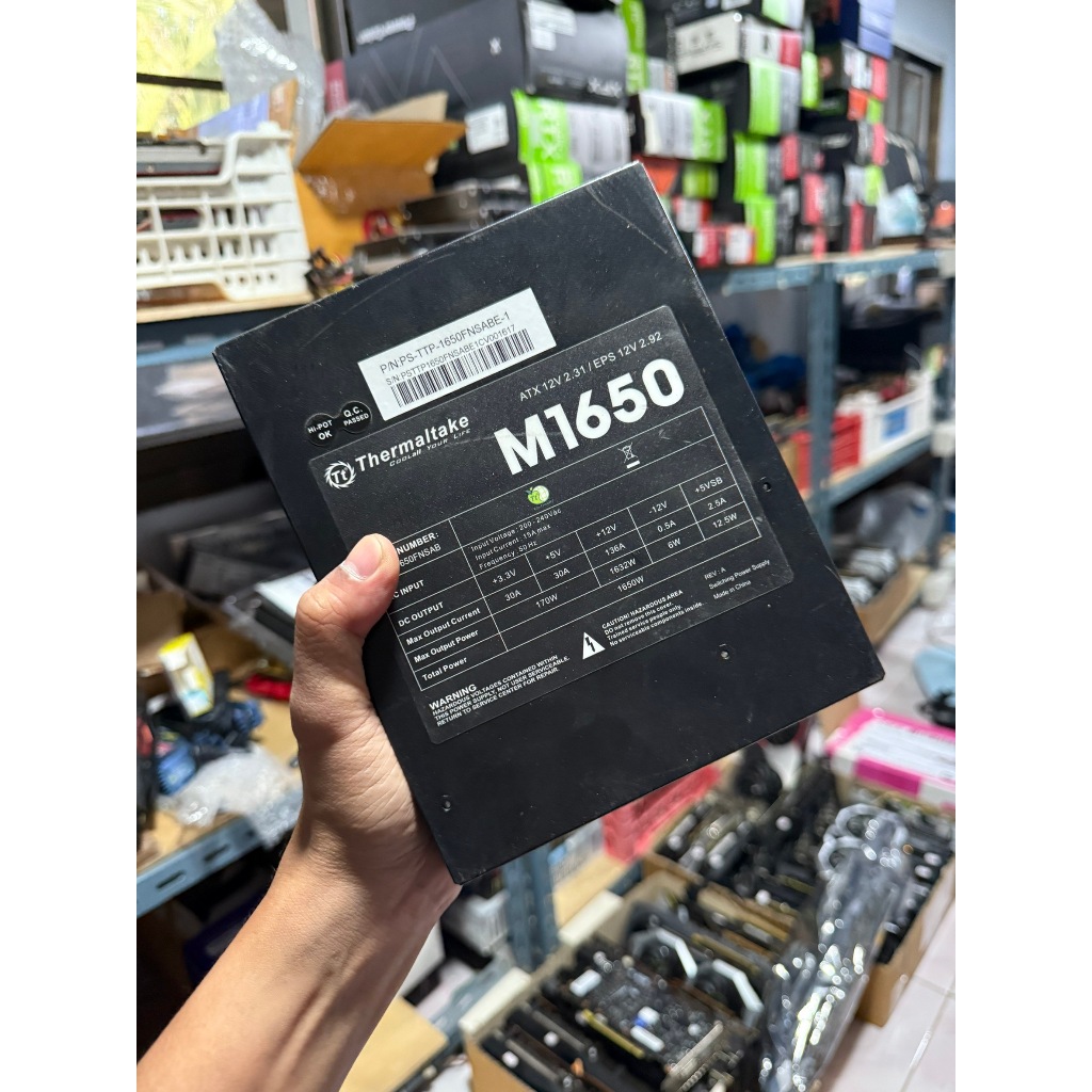 สายไฟแท้//สำหรับ Power Thermaltake M1650//ไม่รองรับรุ่นอื่นๆ