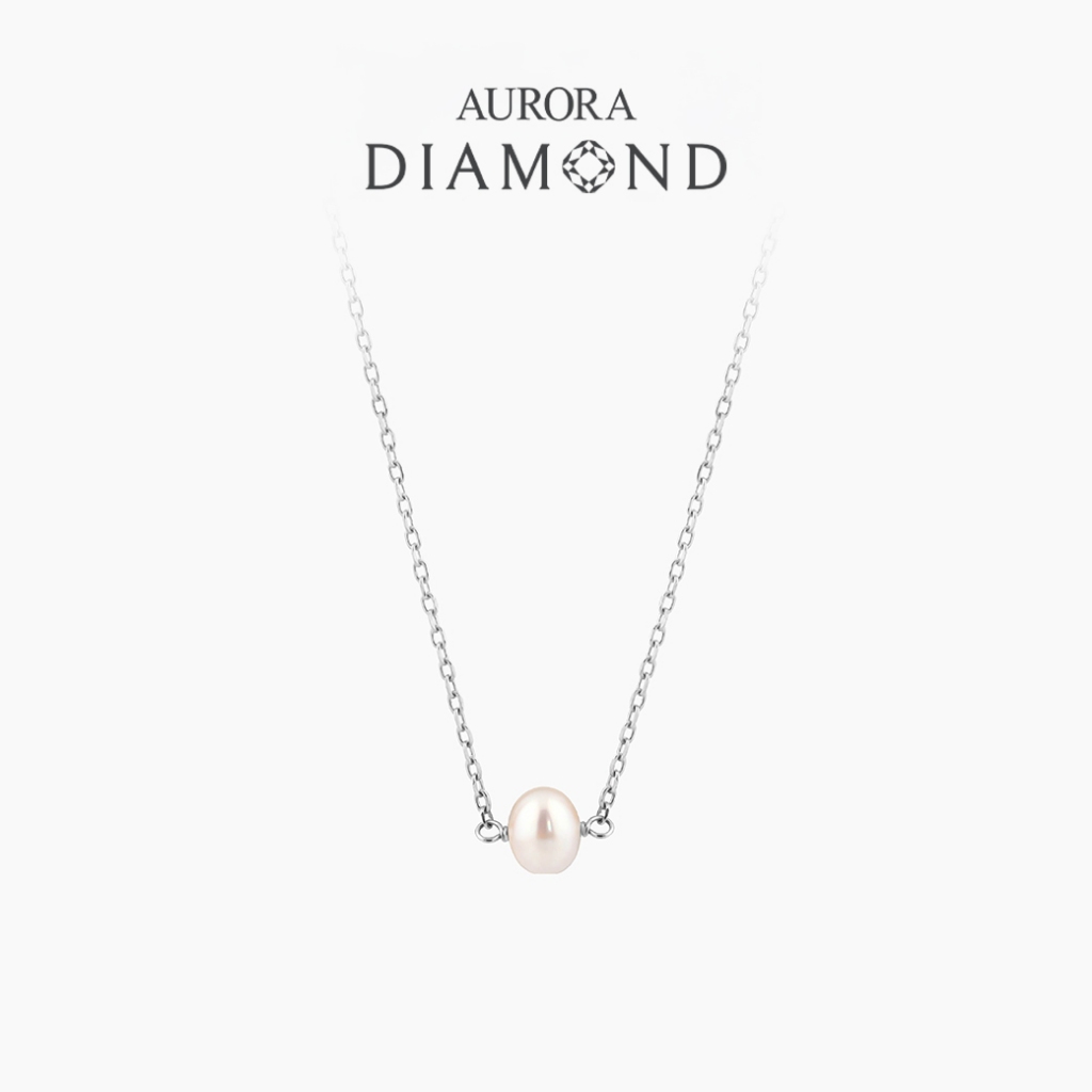 AURORA สร้อยคอมุกแท้ Bright Pearl Collection DNPL004