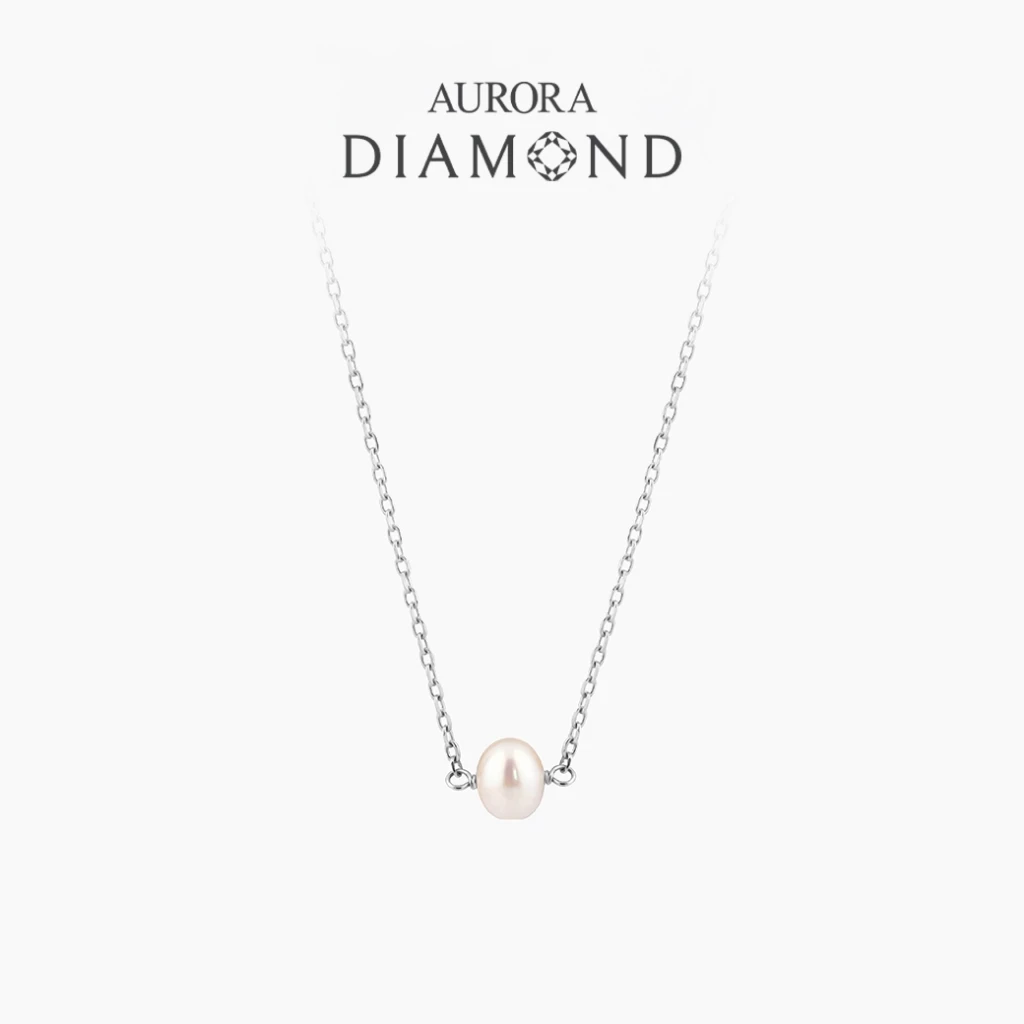 AURORA สร้อยคอมุกแท้ Bright Pearl Collection DNPL004