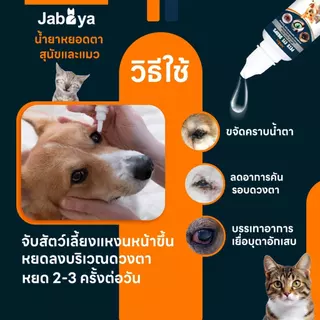 ส่งด่วน! ลบคราบน้ำตา หยดตาสัตว์เลี้ยง ลบขี้ตาสุนัข/แมว คันตา
