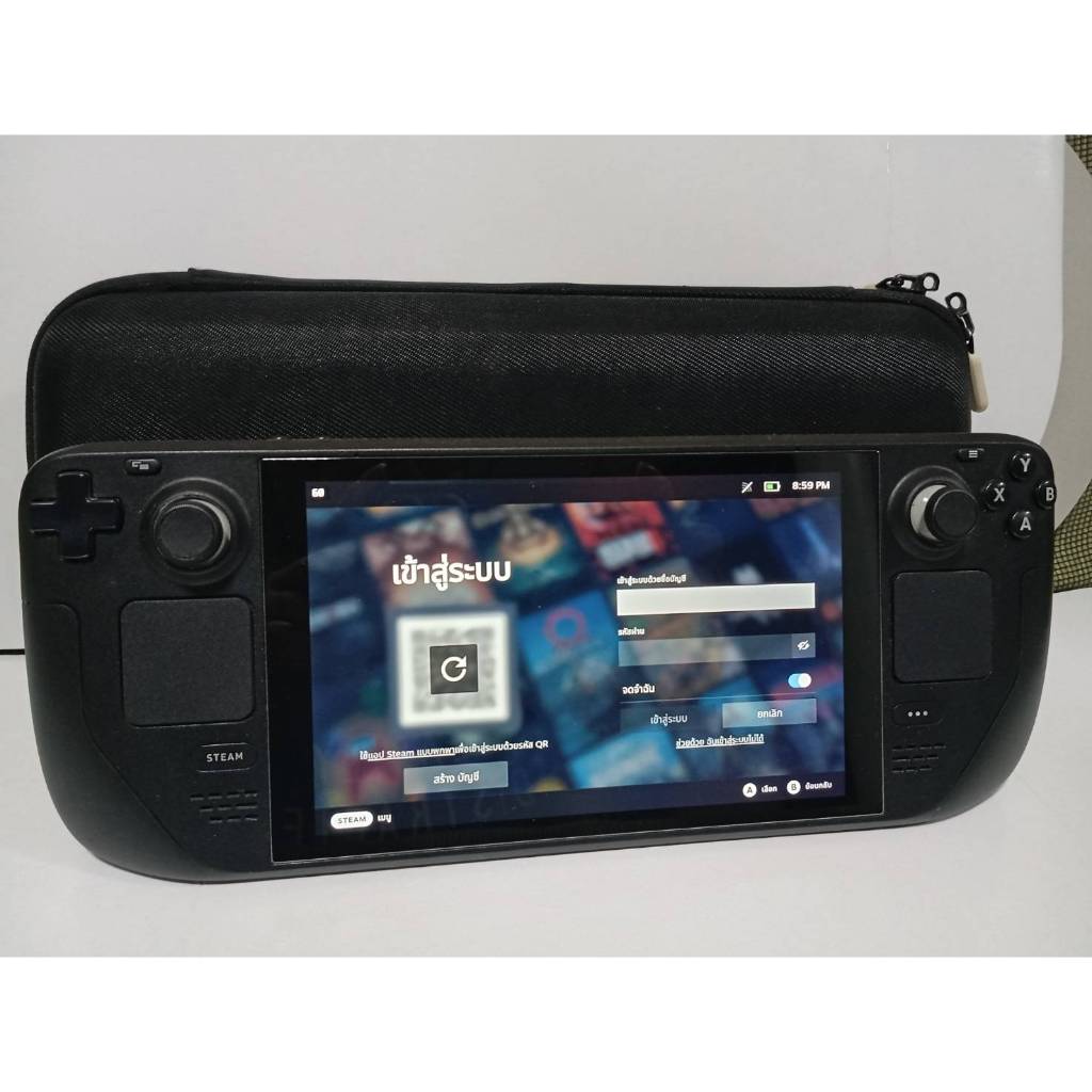 เครื่องเกมส์พกพา Valve Steam Deck LCD 256G - 512G - 1TB - OLED สภาพดี ผ่อนได้