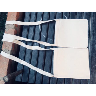 กระเป๋าผ้าดิบขนาด 7*9 นิ้วมีซิปใส่ของได้เยอะราคาถูกใบละ25บาท