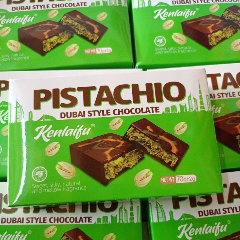 ช็อคโกแลตดูไบ (pitachio dubai style chocolate)