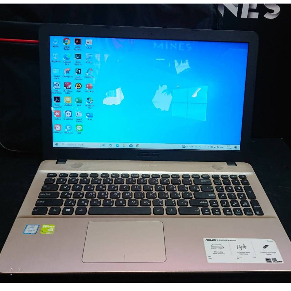 [สินค้าพร้อมจัดส่งในไทย]  LAPTOP ASUS SONICMASTER COREi5-6200U 2.8GHz  RAM 8GB  SSD500GB WIN10PRO