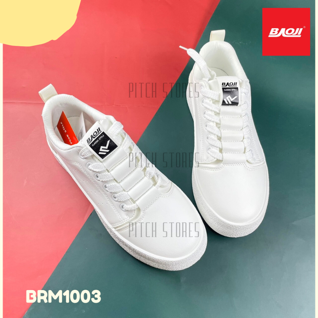Baoji รองเท้าผ้าใบผู้ชายหนังพียู รุ่น BRM1003 (41-45)