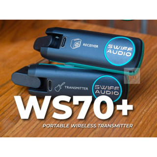 Swiff WS70+ ไวร์เลสเครื่องดนตรี กีต้าร์ Audio Wireless Syste…