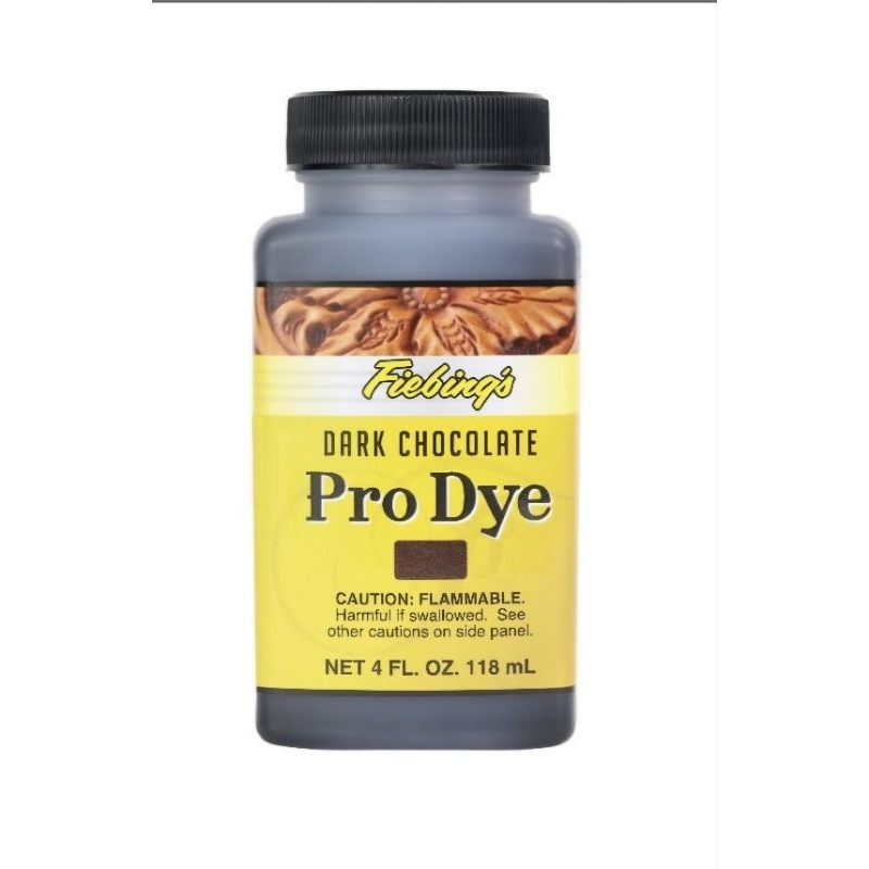 Fiebing's professional oil dye Dark Chocololate สีย้อมหนังสูตรแอลกอฮอล์