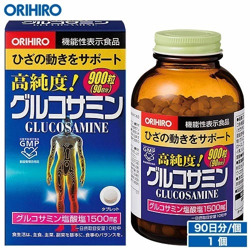 ** พร้อมส่ง** หมดอายุ 2028** Orihiro Glucosamine 1500 mg. 900 เม็ด