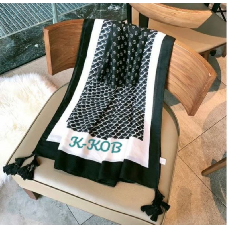 ผ้าคลุมไหล่แคชเมียร์ ผืนใหญ่ - รูปที่ 6