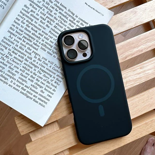 (17)พร้อมส่งในไทย🦋R1868 เคสซิลิโคนวงmagnetic เคสพรีเมี่ยมซิลิโคนวงแหวนแม่เหล็ก เคสไอโฟน สำหรับ i13-17Promax