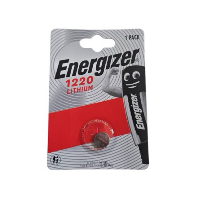 ถ่านEnergizer Lithium CR1220/CR1220 3V แพค1ก้อน ของแท้