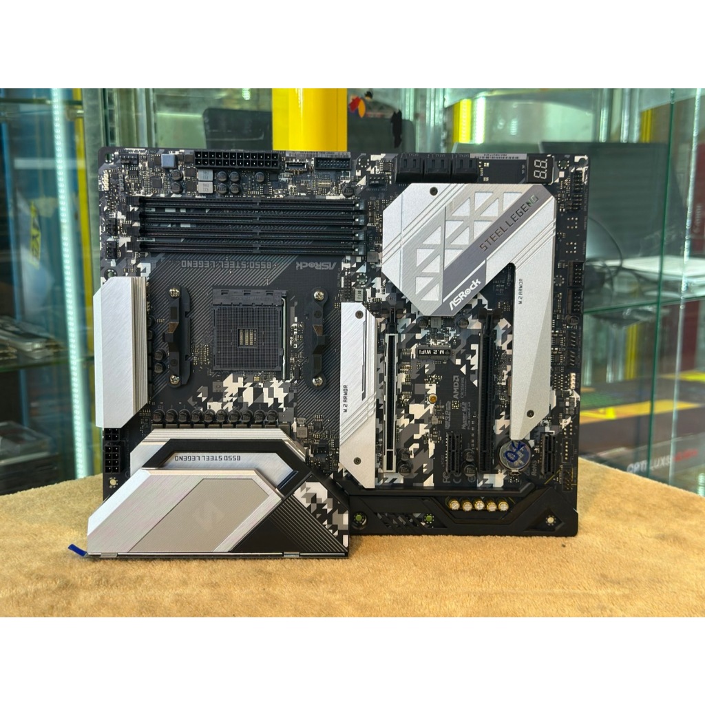 MAINBOARD (เมนบอร์ด) AM4 ASROCK B550 STEEL LEGEND