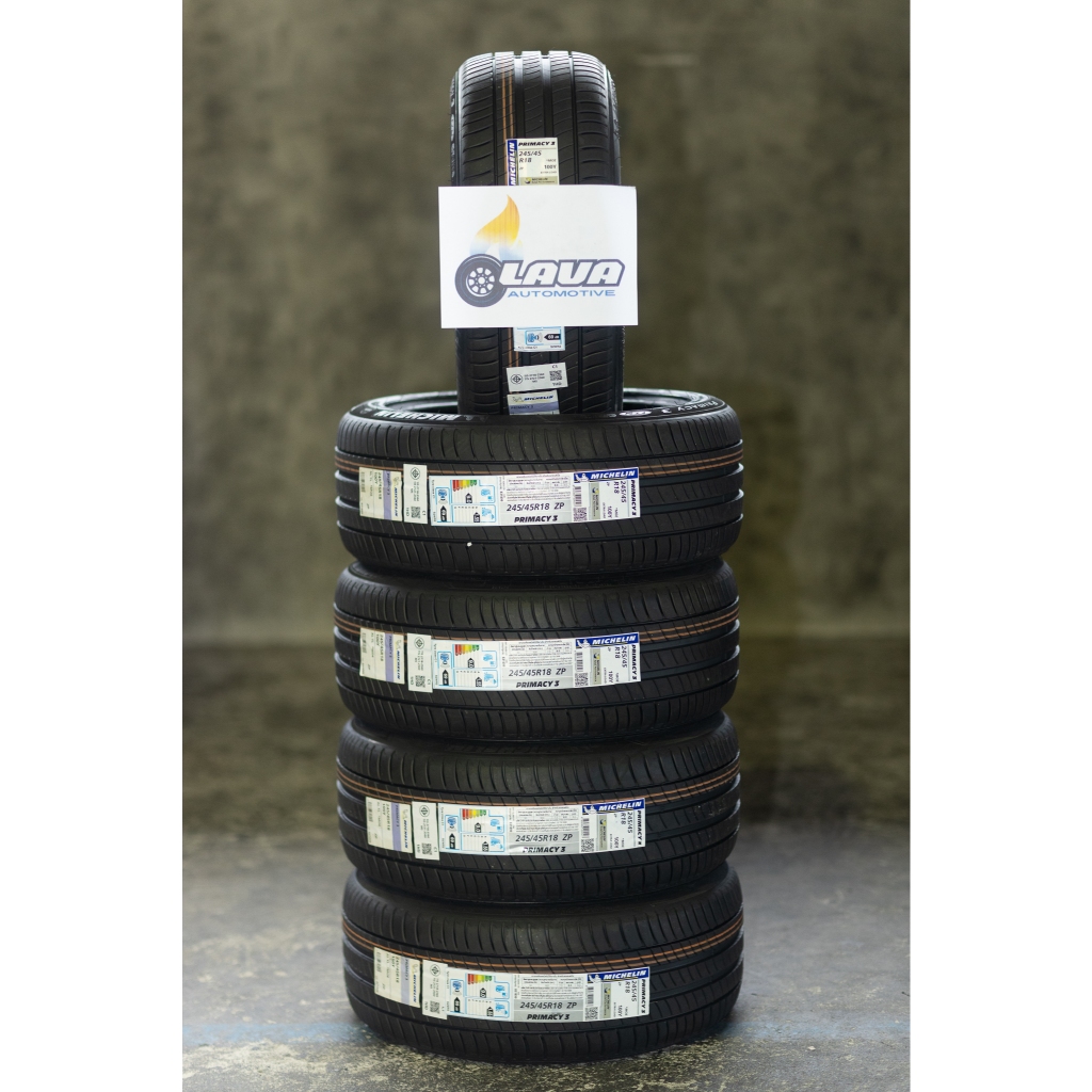 Michelin Primacy 3ZP ยางรันแฟลต 1เส้น 225/45R18 245/40R18 245/45R18 245/50R18 275/40R18 primacy3zp r