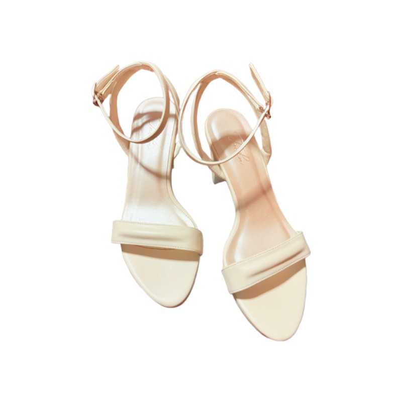 รองเท้าส้นสูง TACHA COMFY HEELS สี Biege มือ2