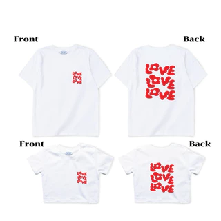 resign studio - crop&oversize ลาย love love love