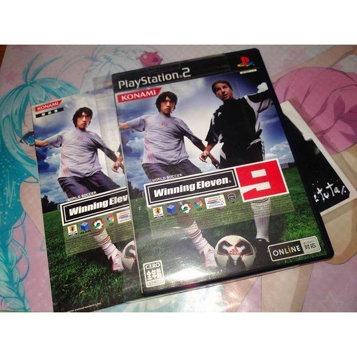 PlayStation2 - Winning Eleven 9. with +commentary book // ORIGINAL JAPAN.