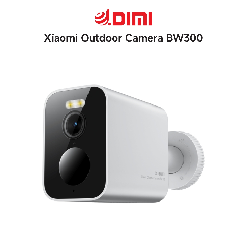 Xiaomi Outdoor Camera BW300 กล้องวงจรปิด I 2K คมชัดระดับ 3MP กันฝุ่นและน้ำระดับ IP67  เสียงสองทาง