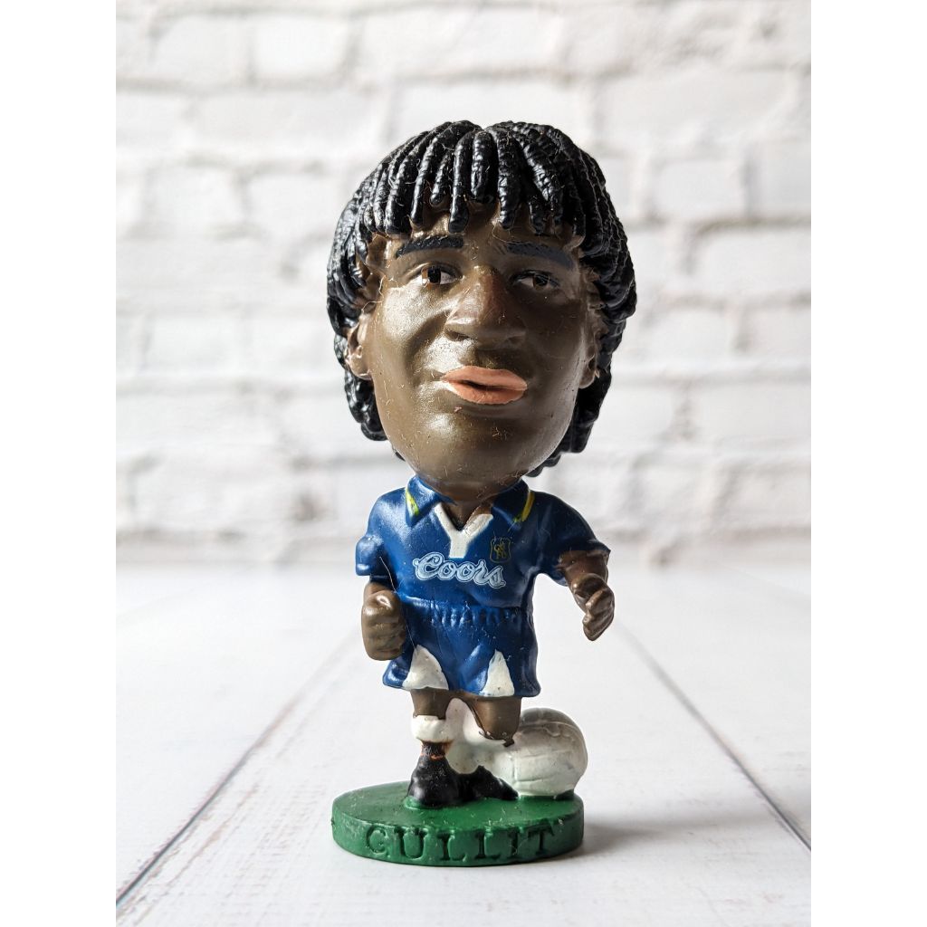 ตุ๊กตาโมเดลนักฟุตบอล Ruud Gullit Chelsea PL89 โครินเทียน Corinthian มือสอง 1995