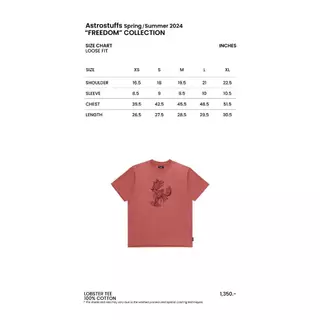 AstroStuffs LOBSTER TEE (RED)