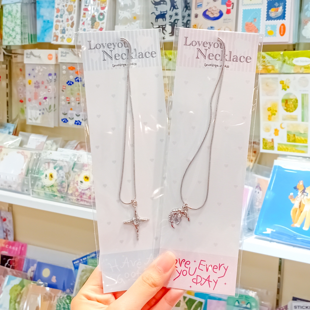 ***Inbox สอบถามลายสินค้าก่อนกดสั่งซื้อ***Necklaces Loveyou สร้อยคอห้อยจี้สุดวิ้งวับ สวยเก๋ มีสไตล์มา