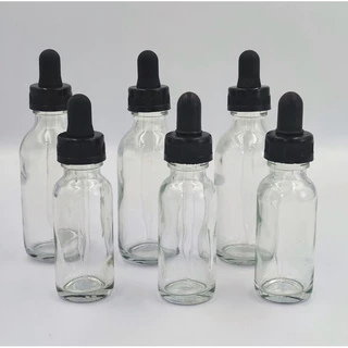 ขวดหยดสีชา,สีใส ขนาด 30ml,ขนาด60ml