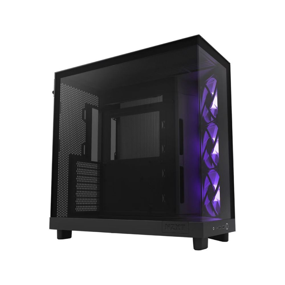 CASE NZXT H6 FLOW RGB BLACK : CC-H61FB-R1
