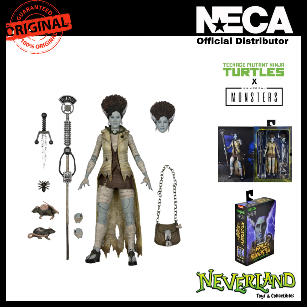 (NECA) Universal Monsters x TMNT April as the Bride 7-Inch Scale Action Figure