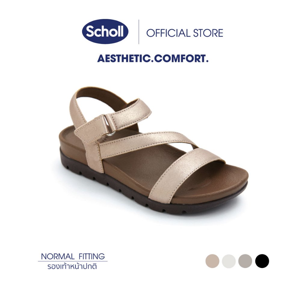 Scholl รองเท้าสกอลล์-เมล่า Mela รองเท้ารัดส้น ผู้หญิง เพื่อสุขภาพเท้า นุ่มสบาย กระจายน้ำหนัก