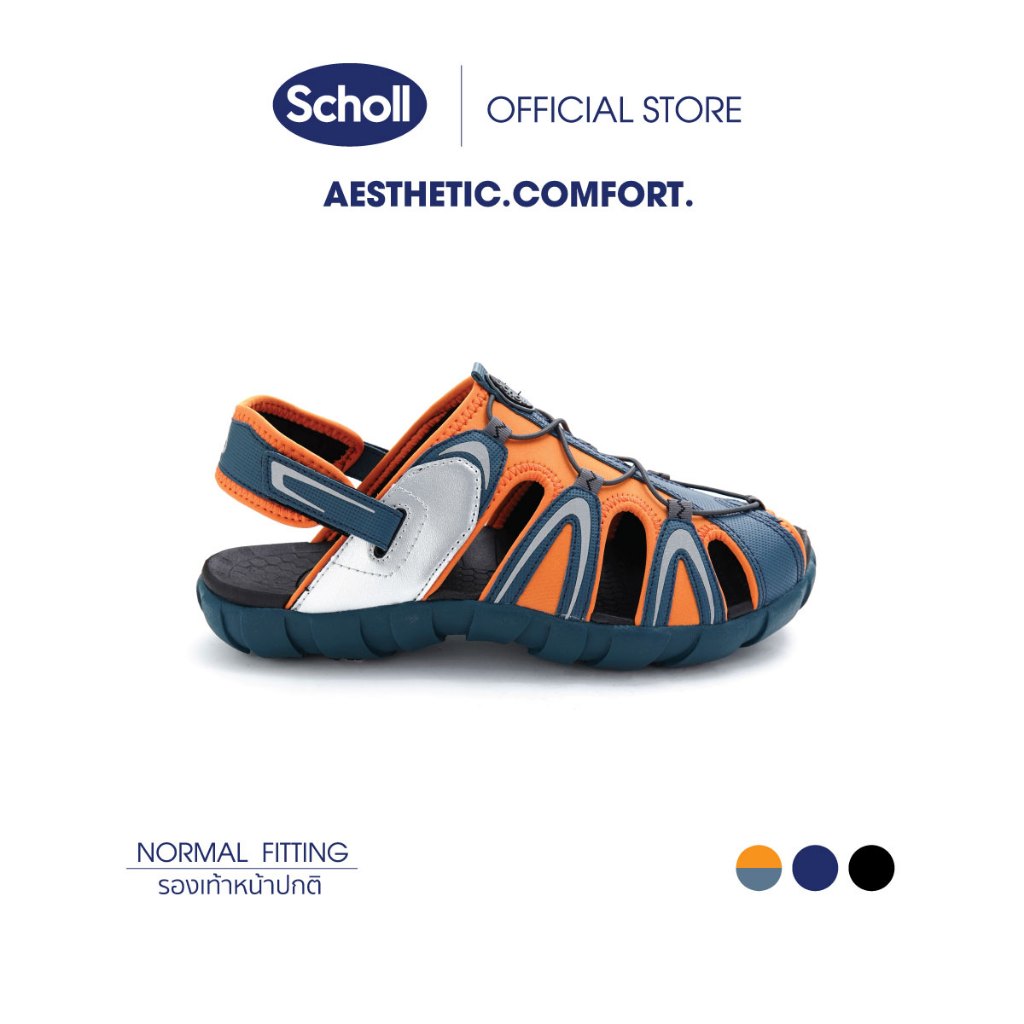 Scholl รองเท้ารัดส้นสกอลล์-มาริโอ้ Mario เทคโนโลยีComfort Sandals เบา ทนทาน