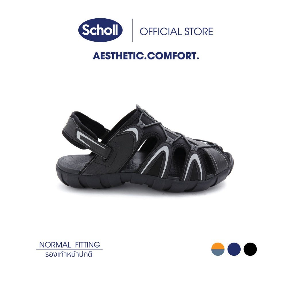 Scholl รองเท้ารัดส้นสกอลล์-มาริโอ้ Mario เทคโนโลยีComfort Sandals เบา ทนทาน