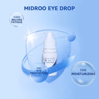 Midroo ยาหยอดตา เหมาะสำหรับตาแห้งและความเมื่อยล้าของดวงตา ให้ความชุ่มชื้น-10ml Multi-purpose💦